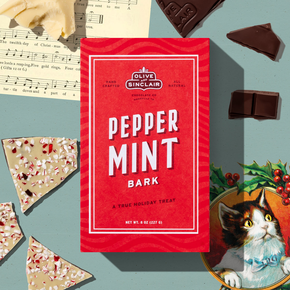 Peppermint Bark Olive & Sinclair