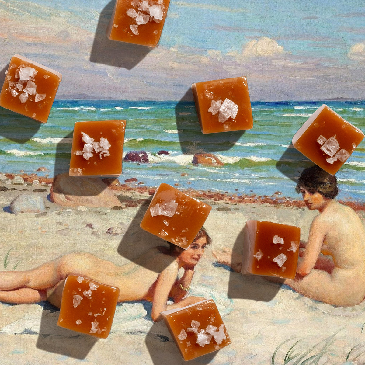Sea Salt & Vinegar Caramels Olive & Sinclair