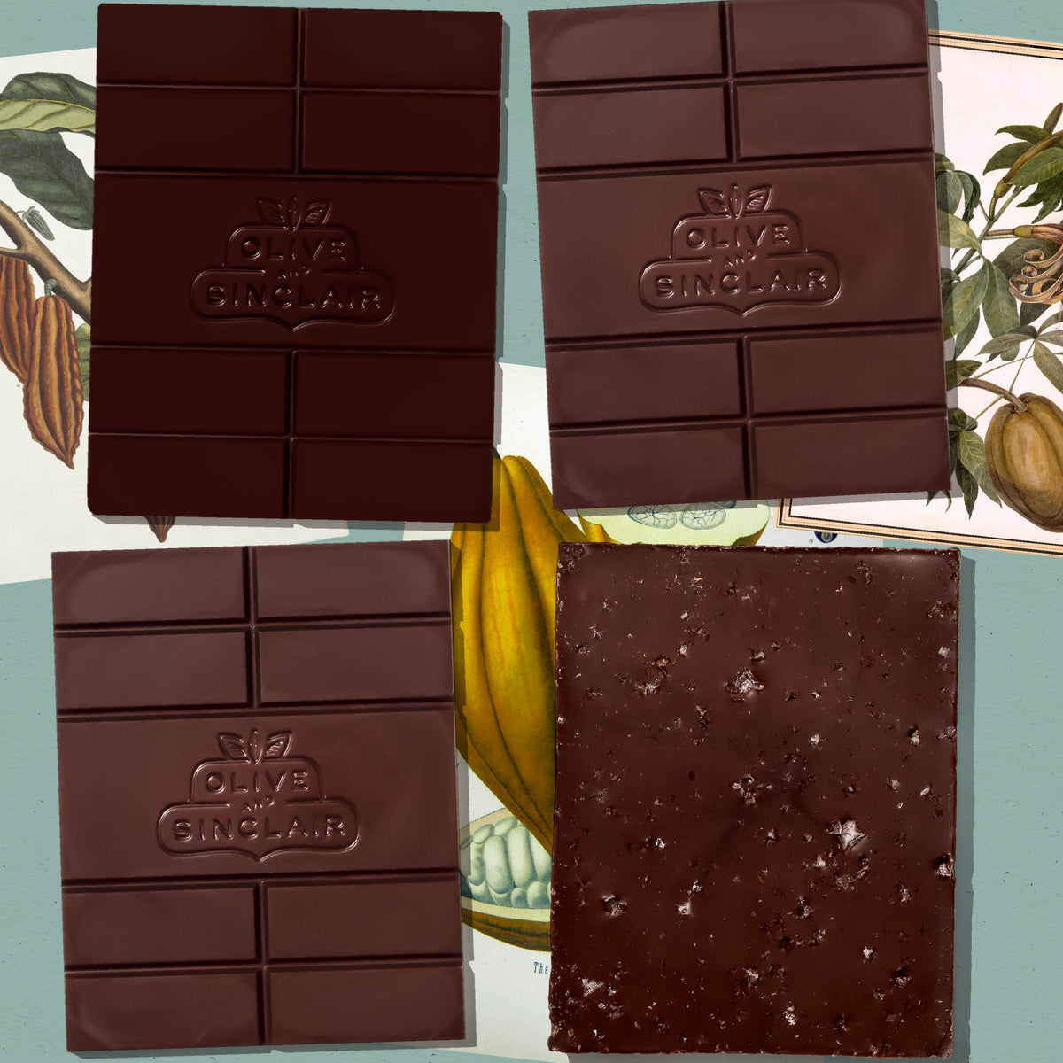 4-Bar Variety Pack Olive & Sinclair
